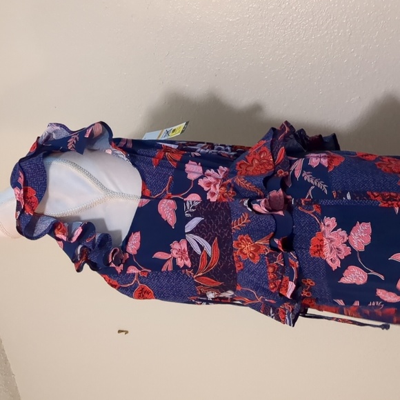 Sofia vegara midi ruffle dress size L - Picture 5 of 15